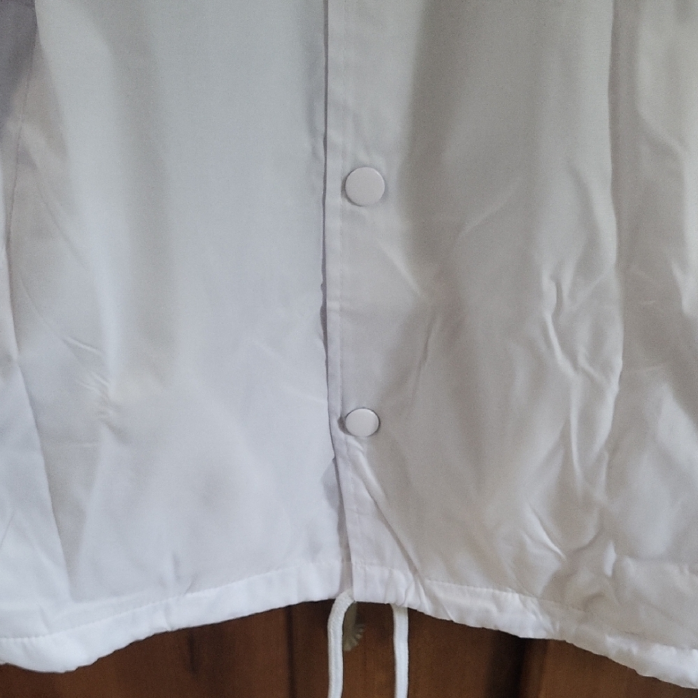 White Graphic Light Jacket - Picture 6 of 6